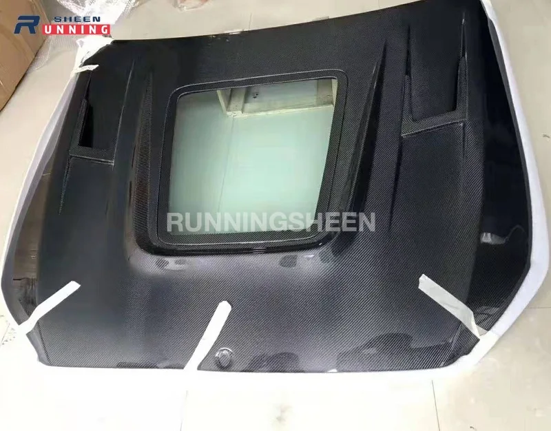 

FRP Or Carbon Fiber Engine Bonnet Hood Cover For Benz W205 C200 C300 Coupe Car Tuning 2015-2019