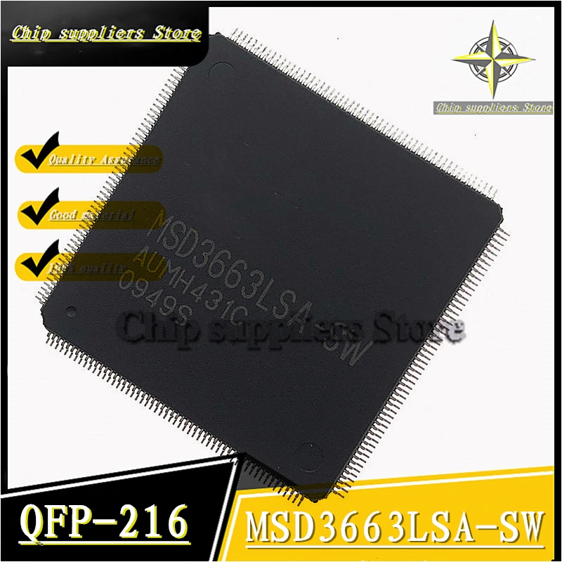 2 шт. // MSD3663LSA-SW MSD3663LSA QFN-216 LCD chip Nwe Fine material 100% quality | Электронные компоненты и