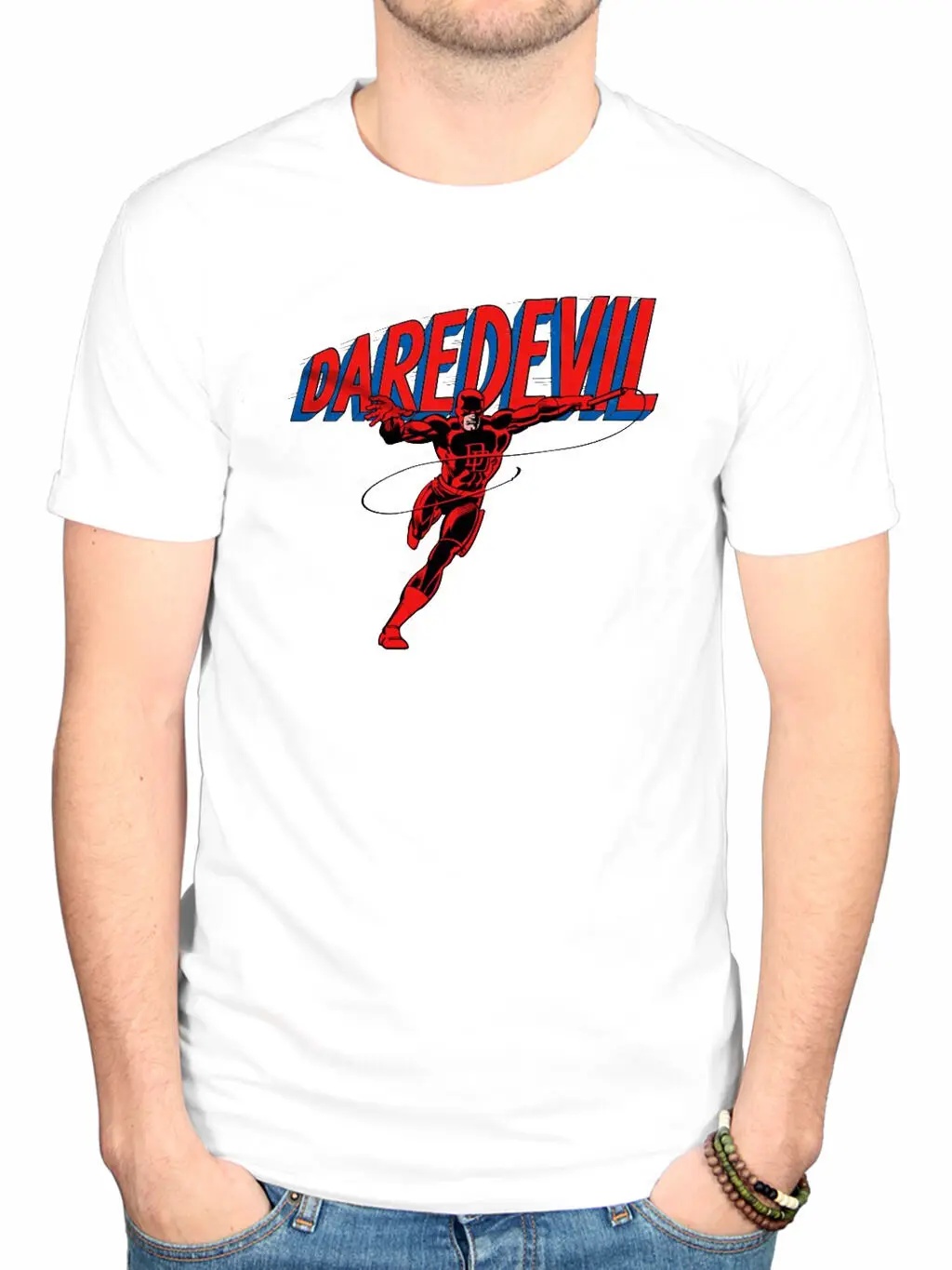 Официальный Marvel Comics Сорвиголова логотип Футболка Капитан Америка Халк Тор