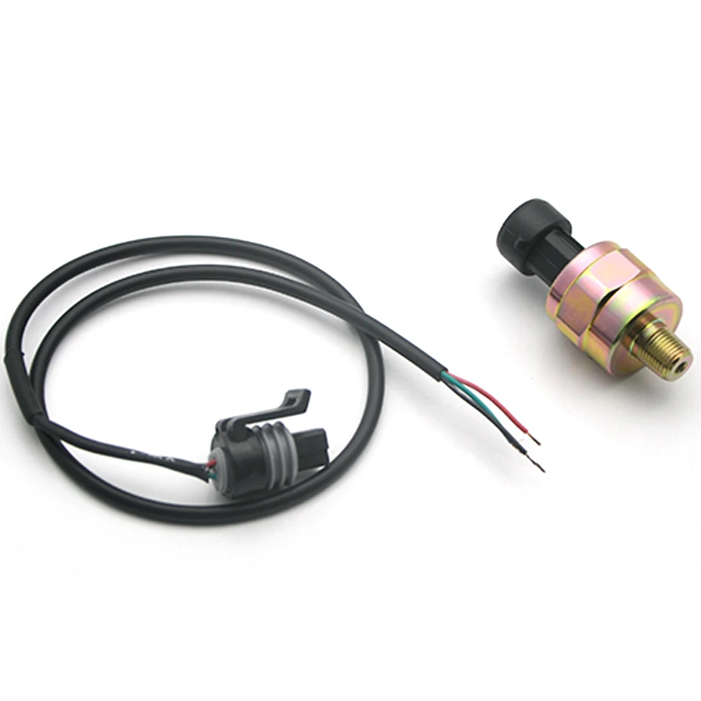 

DC5V 1/8" NPT Electronic Oil Pressure Sensor Transmitter Pressure Transducer 1.2 MPa 174 PSI For Water Gas Air Oil Fuel Car Stai