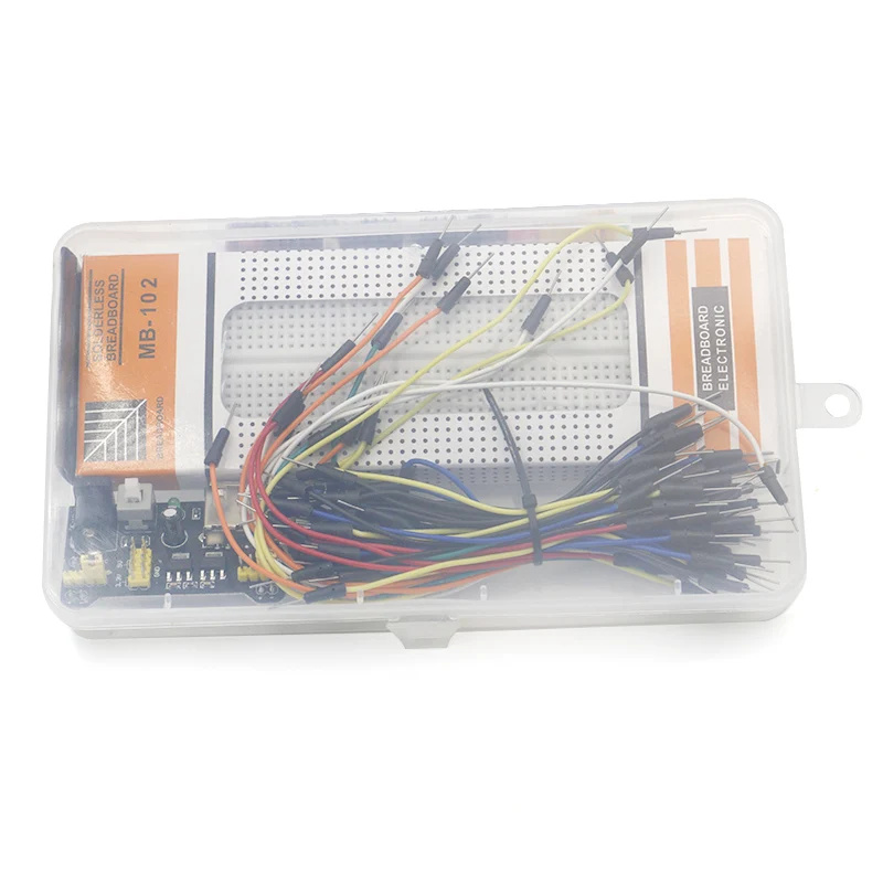 3 V/5V MB102 макет модуль питания + MB 102 830 точек Solderless Прототип макетная плата комплект