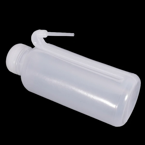 

500ml Plastic Wash Bottle Dispensing Bottle Removable Jet Tip Storge