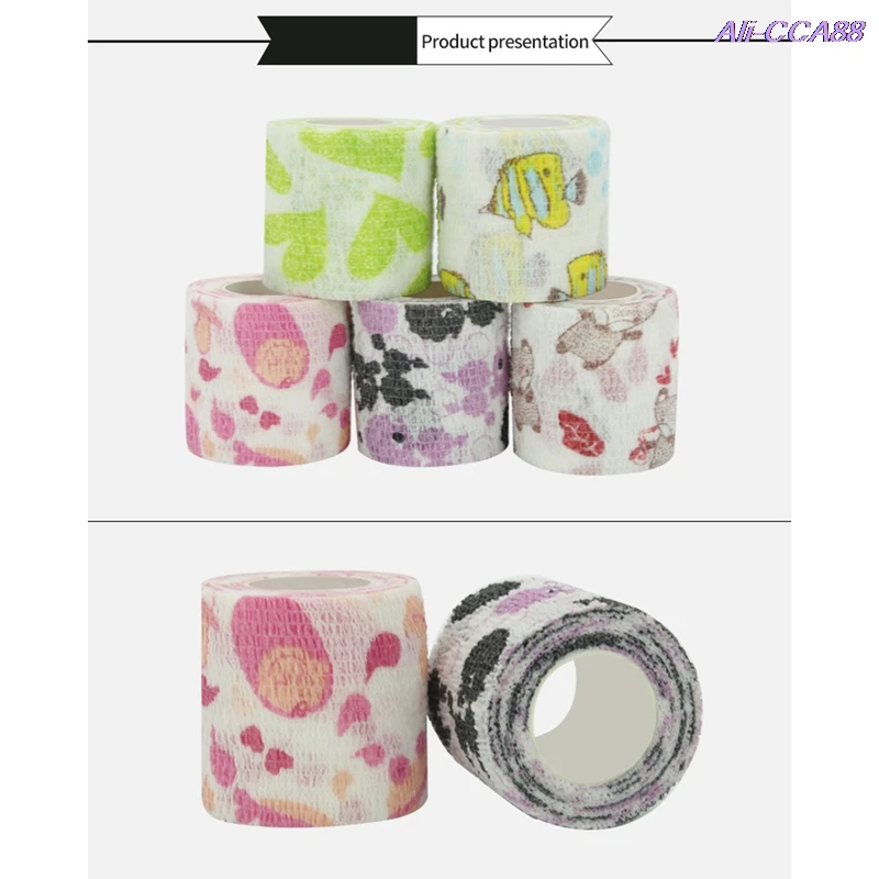 

New Self Adhesive Bandage Wrap Elastoplast Emergency Muscle Tape First Aid Tool