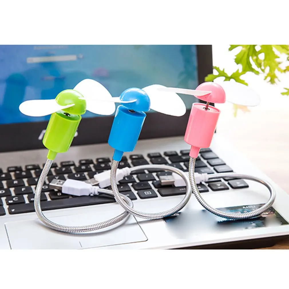 Портативный размер USB Гибкий кондиционер охлаждающий вентилятор летний для