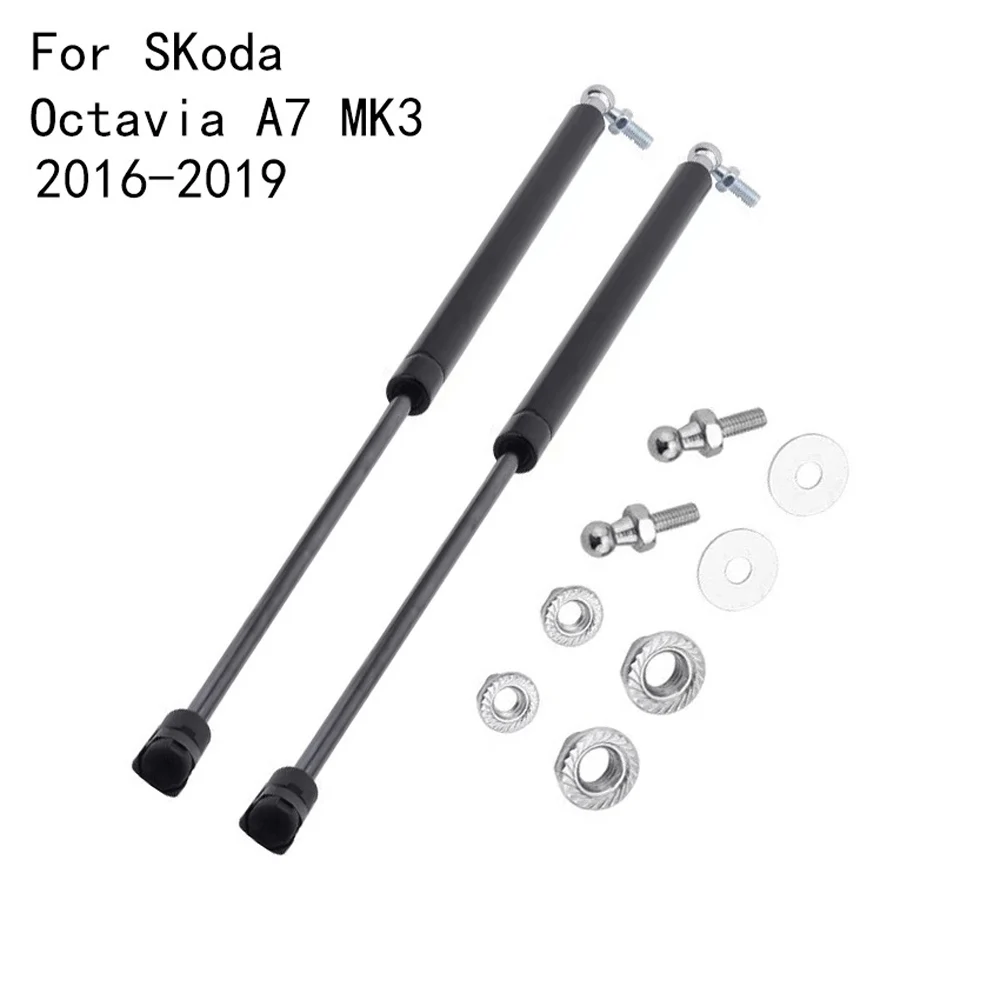 

2 шт. газовый заряженный передний капот подъемник опоры стойки Пружинные амортизаторы подставки подходят для Skoda Octavia A7 MK3 2016-2019