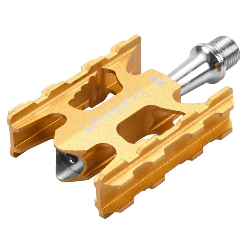 

Quality Litepro 1 Pair Bike Pedals & 1 Pcs Folding Bicycle Seatpost Clamp
