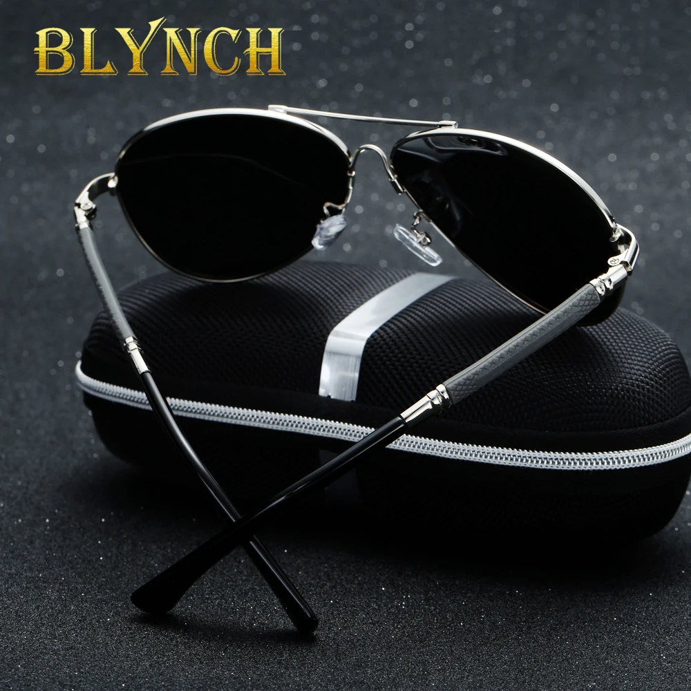 BLYNCH с алюминиево-магниевым покрытием мужские солнцезащитные очки аксессуары для