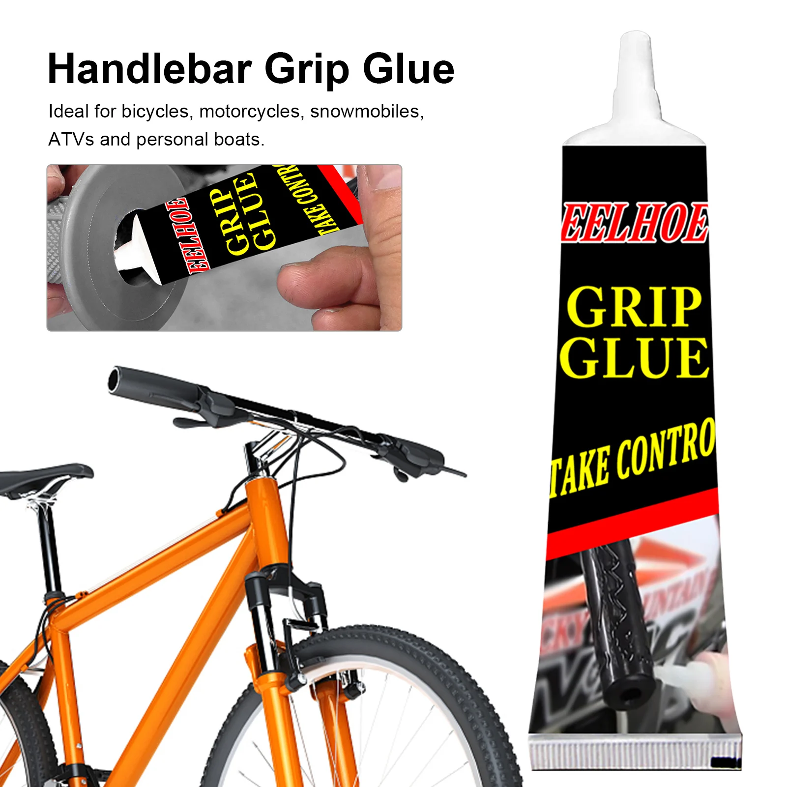 

60g Motorcycle Handlebar Grip Glue Bicycle High-strength Adhesive