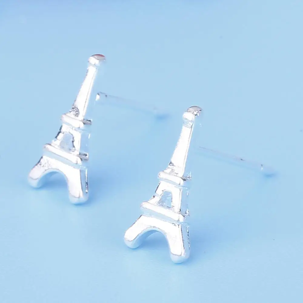 Неаллергические милые маленькие серьги для пирсинга против аллергии мини Лебедь