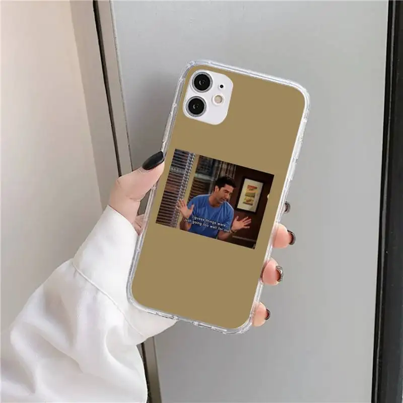 

American friends tv show Phone Cases Transparent soft For iphone 5 5s 5c se 6 6s 7 8 11 12 plus mini x xs xr pro max