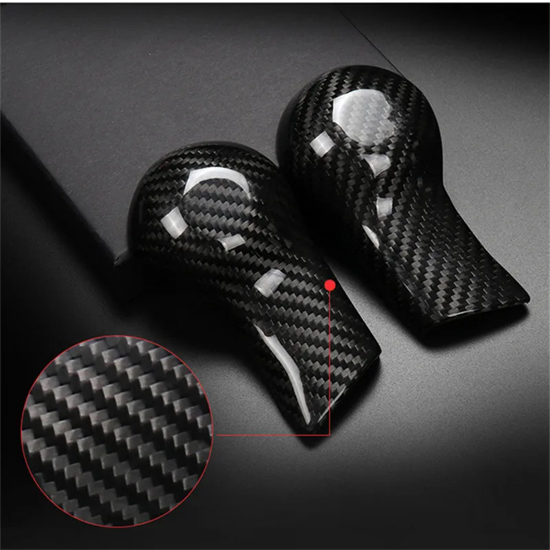 Накладка на ручной тормоз противоскользящий защитный чехол из углеродного