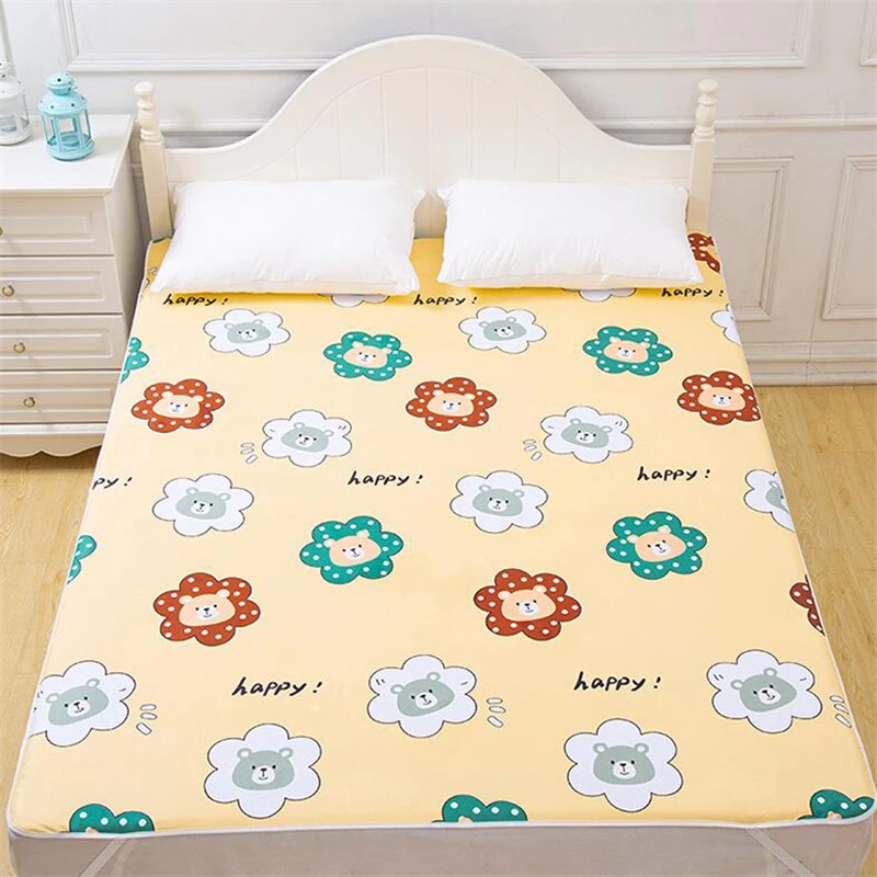 

Reusable Cloth Diaper Baby Changing Pad Mattress Diaper Newborn Cotton Washable Waterproof Travel Mat Cover Sheet