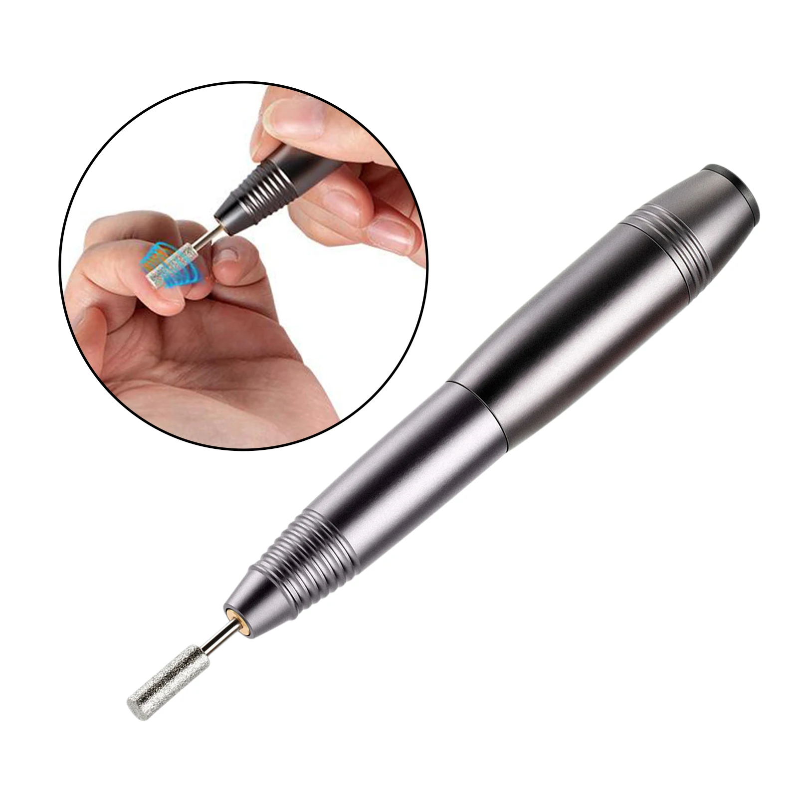 

Профессиональная безопасная шлифовальная машинка для ногтей со скоростью вращения 18000 об./мин., набор для удаления гель-лака