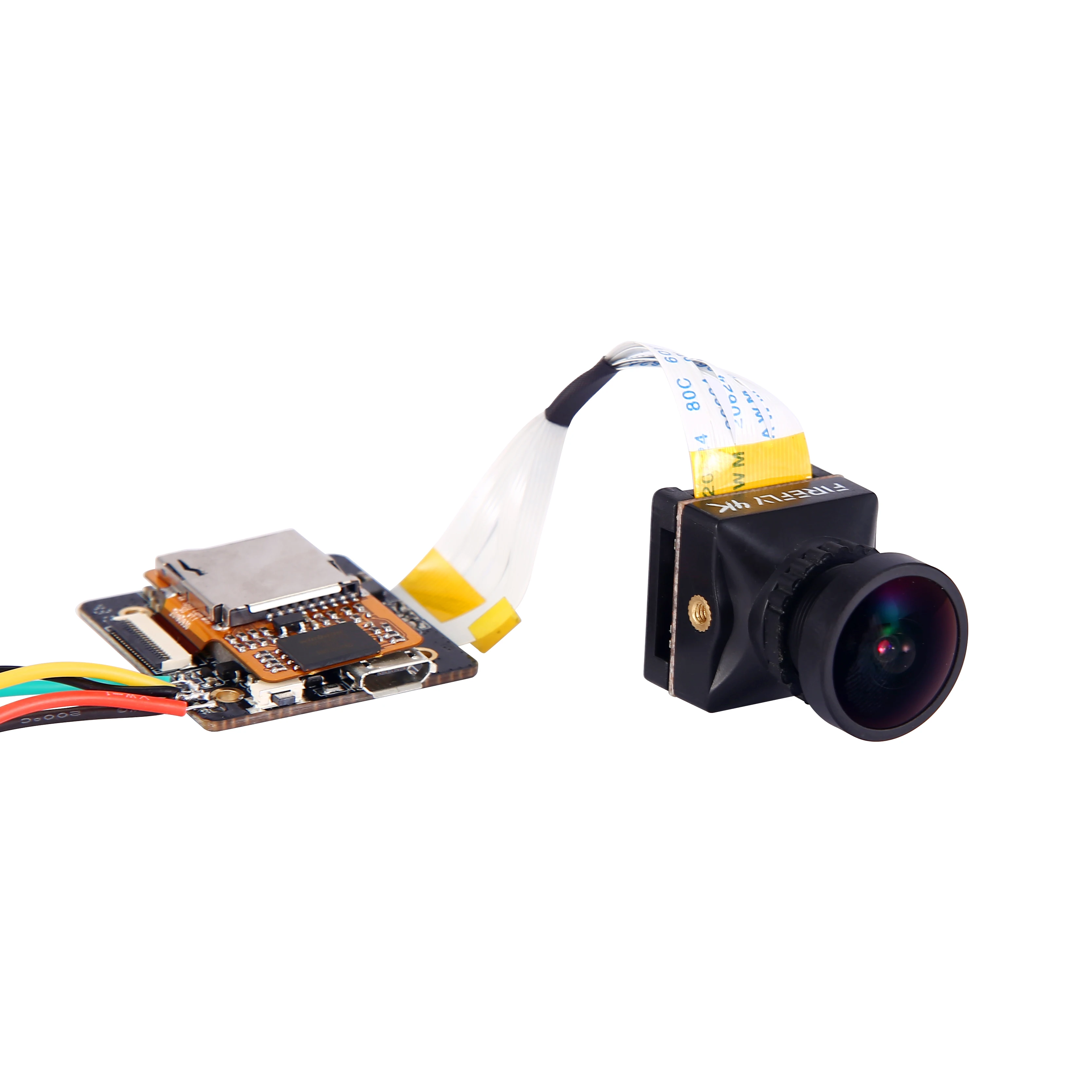 Hawkeye Светлячок Сплит 4K 160 градусов HD Запись DVR Мини FPV камера WDR одноплатная