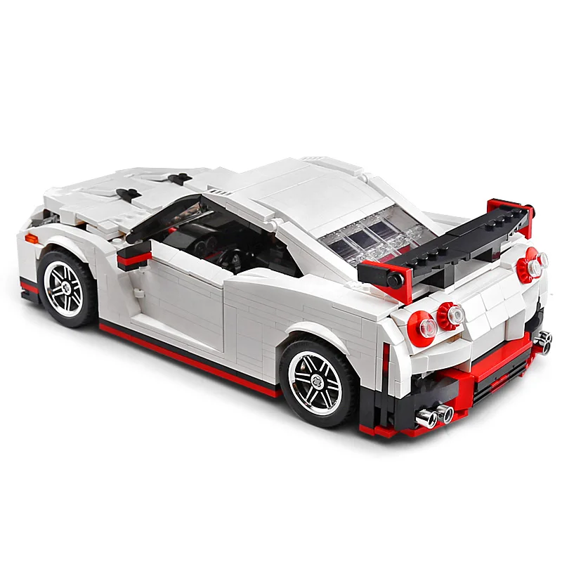 Yeshin 13104 MOC высокотехнологичные автомобили совместимые с 20518 Nissan GTR R35 набор
