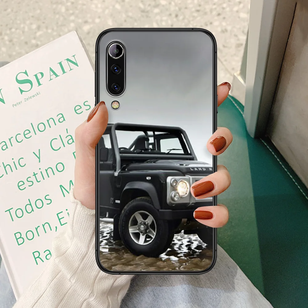 

Land Rover Car Phone case For Xiaomi Mi 6 8 A1 Note3 A2 9 CC9 9T A3 MIX 2 2S 3 9 Lite SE Pro black hoesjes silicone cover