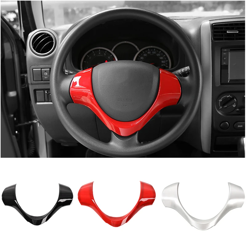 Автомобильный интерьер автомобиля Стайлинг ABS руль декоративная накладка рамка
