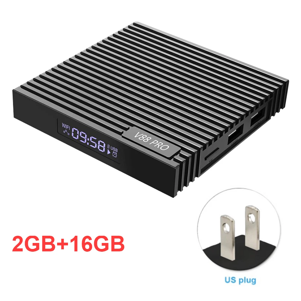 

4K HD Streaming Support HDR Media Player Dual Band Set Top TV Box Smart 2.4G 5G WIFI Wireless Home Theater For Android 9.0
