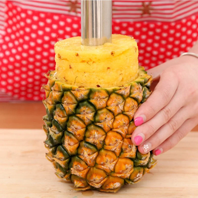 Pineapple Slicer Peeler Cutter Parer Knife Stainless Steel Kitchen Fruit Tools Cooking Free Shipping | Дом и сад