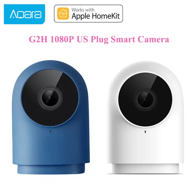 

Умная камера Aqara G2H с американской вилкой, 1080P, версия шлюза ночного видения, для Apple HomeKit APP, удаленный монитор времени, требуется концентратор...