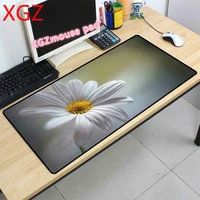 xgz mousepad daisy pattern high definition pattern large mouse pad electric cool player desk mat gaming mouse pad