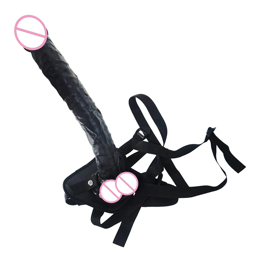 Ремешок На реалистичные трусы с фаллоимитатором для женщин мужчин пар страпон