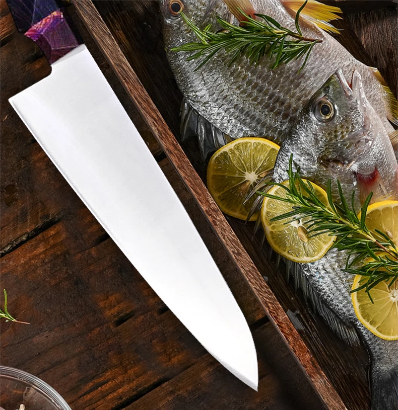 Дамасский нож сантоку vg10, японский шеф-повар из дамасской стали, кухонные инструменты для суши, сашими, острый, высокого качества от AliExpress RU&CIS NEW