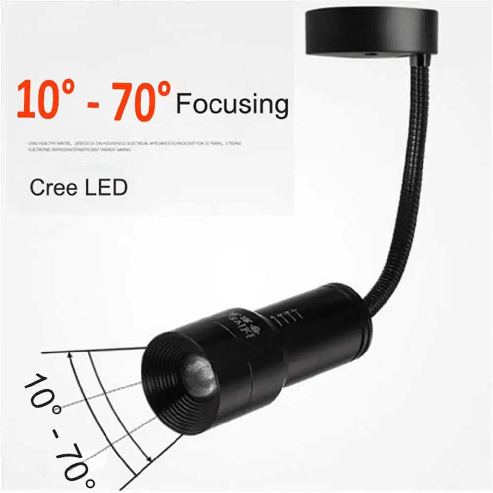 Современный масштабируемый светодиодный Трековый светильник алюминиевый