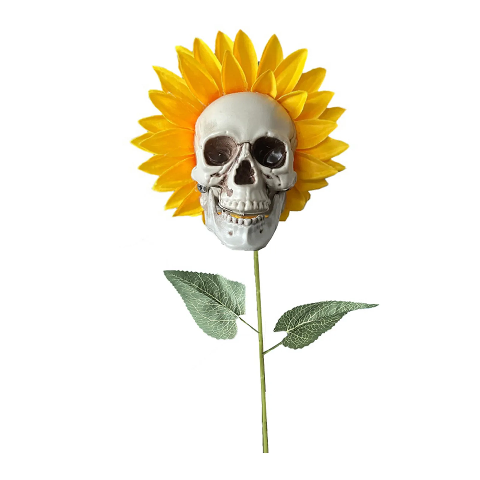 Имитация головы черепа подсолнечника украшение для сада внутреннего двора