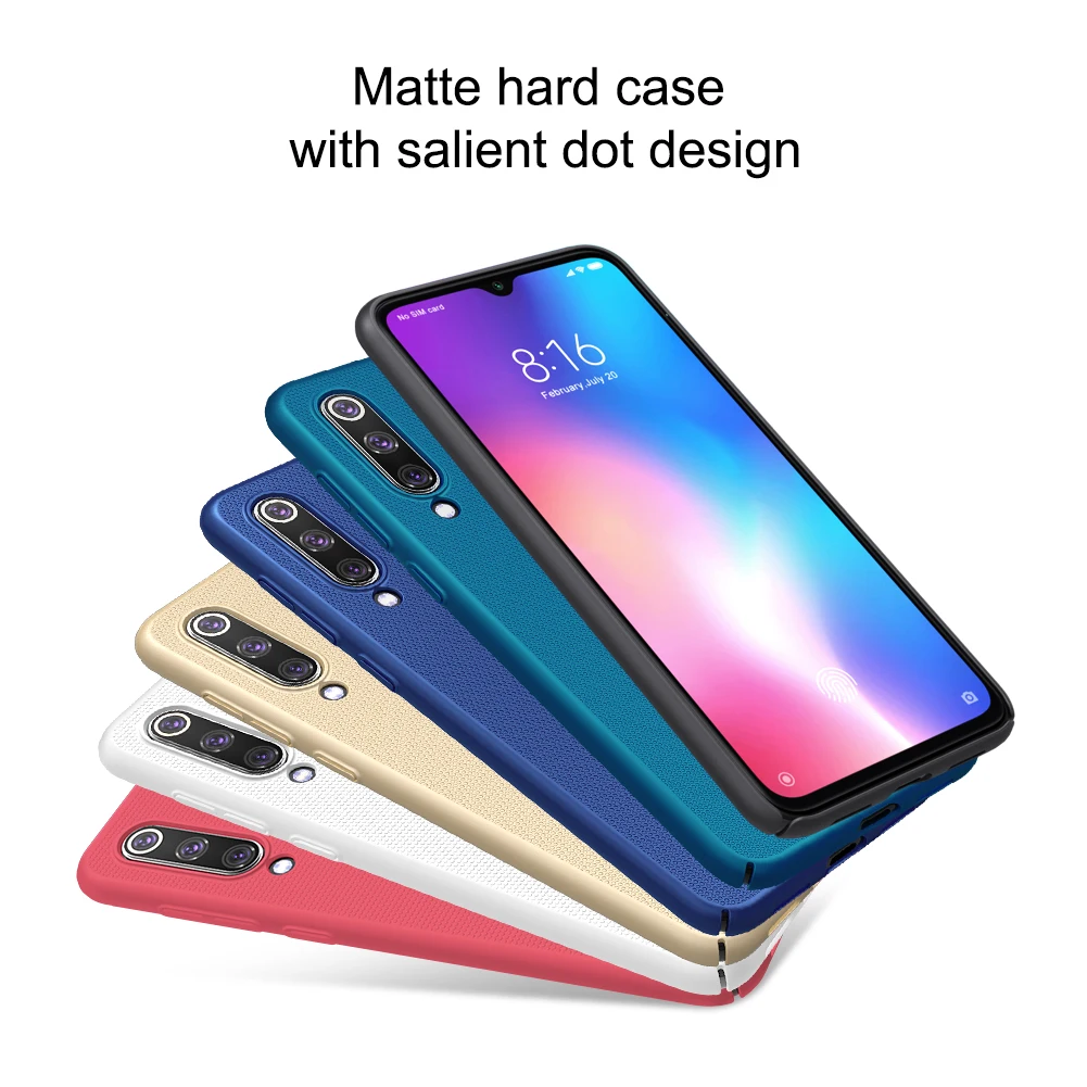 Для Xiaomi Mi 9 SE чехол для телефона NILLKIN матовый Жесткий PC матовый защитный чехол для Xiaomi Mi 9 SE чехол для телефона Fundas