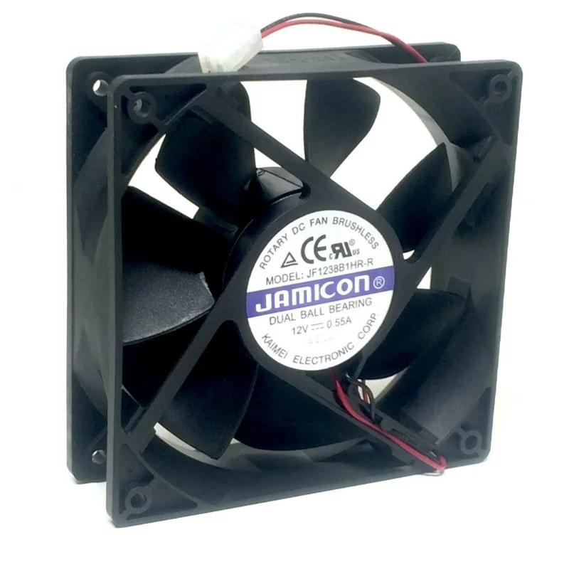 Вентилятор JAMICON 120x120x38 12038 12VDC 24VDC JF1238B1HM JF1238B1HR JF1238B1SR JF1238B2HR JF1238B2SR подшипник |