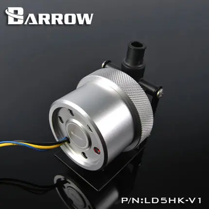 Специальный алюминиевый теплоотвод Barrow D5 для водяного насоса D5/MCP655|aluminum heatsink|water