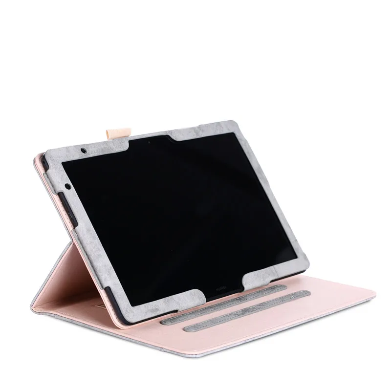 Чехол из искусственной кожи для Huawei mediapad M5 Lite 10 смарт Обложка с ручкой BAH2 W19/L09/W09 1