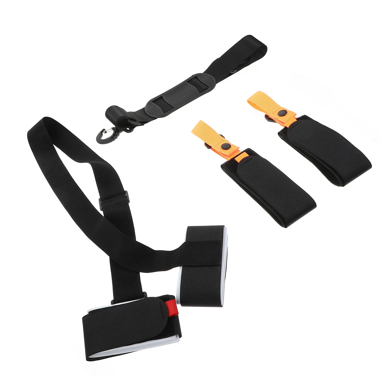 

2 шт. прочный ремешок для переноски сноуборда Регулируемая длина ремешок для катания на лыжах