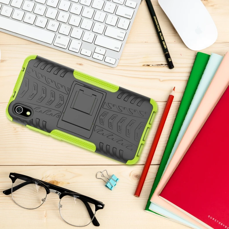 

For Xiaomi Series Redmi 7A Note8 Pro 8A Note8t Cool Pattern Sets of Tire Pattern Bracket TPU Non-Slip Shockproof Phone Case
