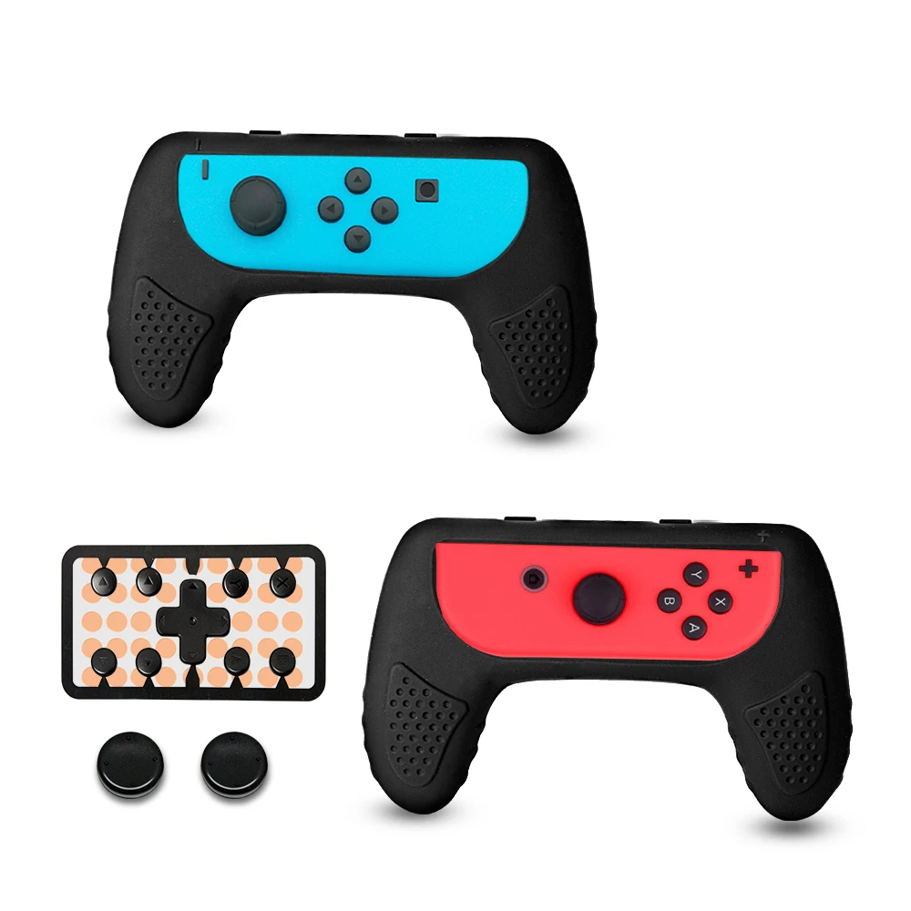 CHINFAI 1 пара силиконовых ручек контроллера Joy Con чехол для Nintendo Switch ручка NS N