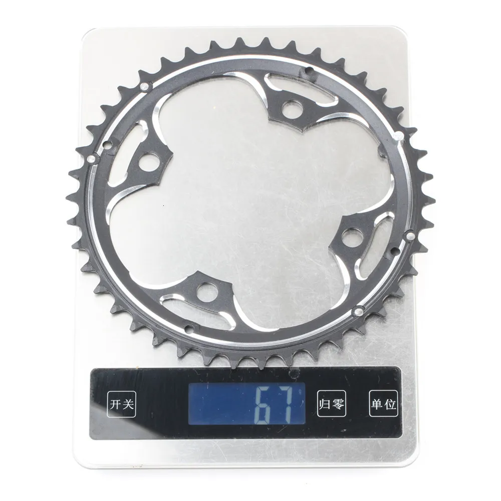 Круглая цепь MTB горный велосипед 104BCD 22T 24T 32T 34T 38T 42T 44T шатуны стали алюминиевый сплав зубная пластина запчасти