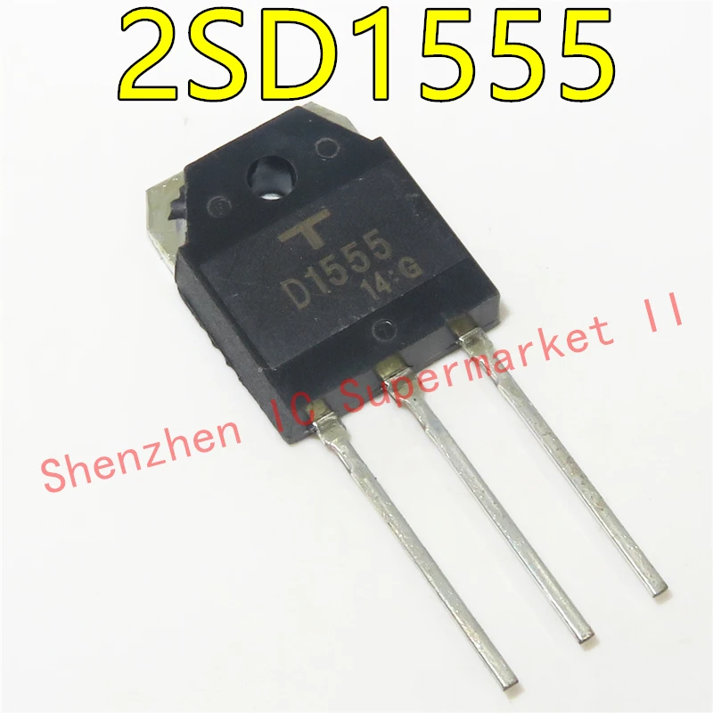 1 шт./лот 2SD1555 D1555 TO 3PF в наличии NPN транзистор изготовленный методом тройной