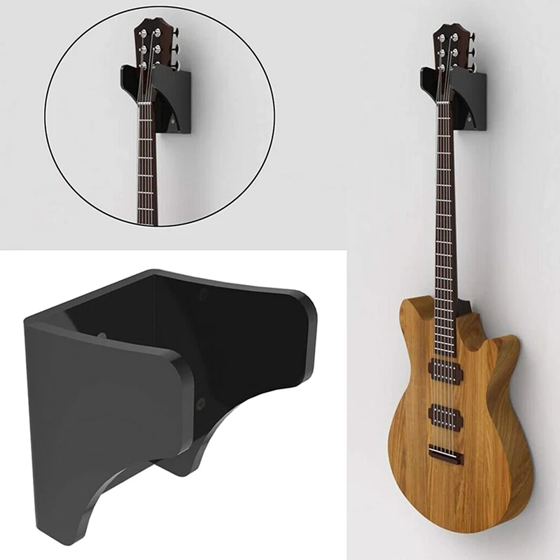 

Guitar Wall Mount Holder Rack for Most Guitars, Bass Guitars, Violins, Mandolins, Ukuleles