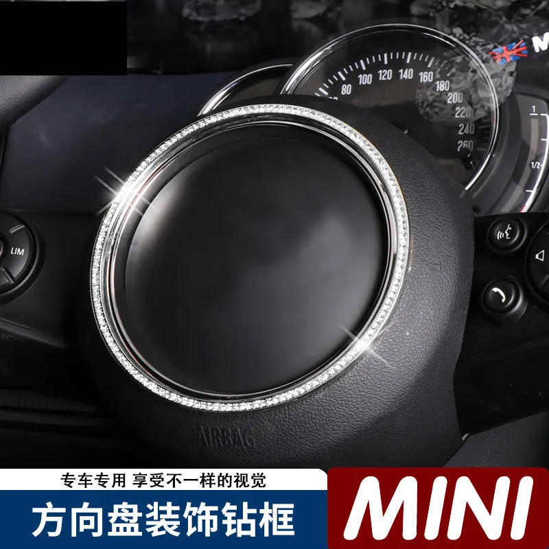 Car Accessories Steering Wheel Stickers for BMW Mini Cooper Countryman Decorative Interior Modification | Автомобили и мотоциклы