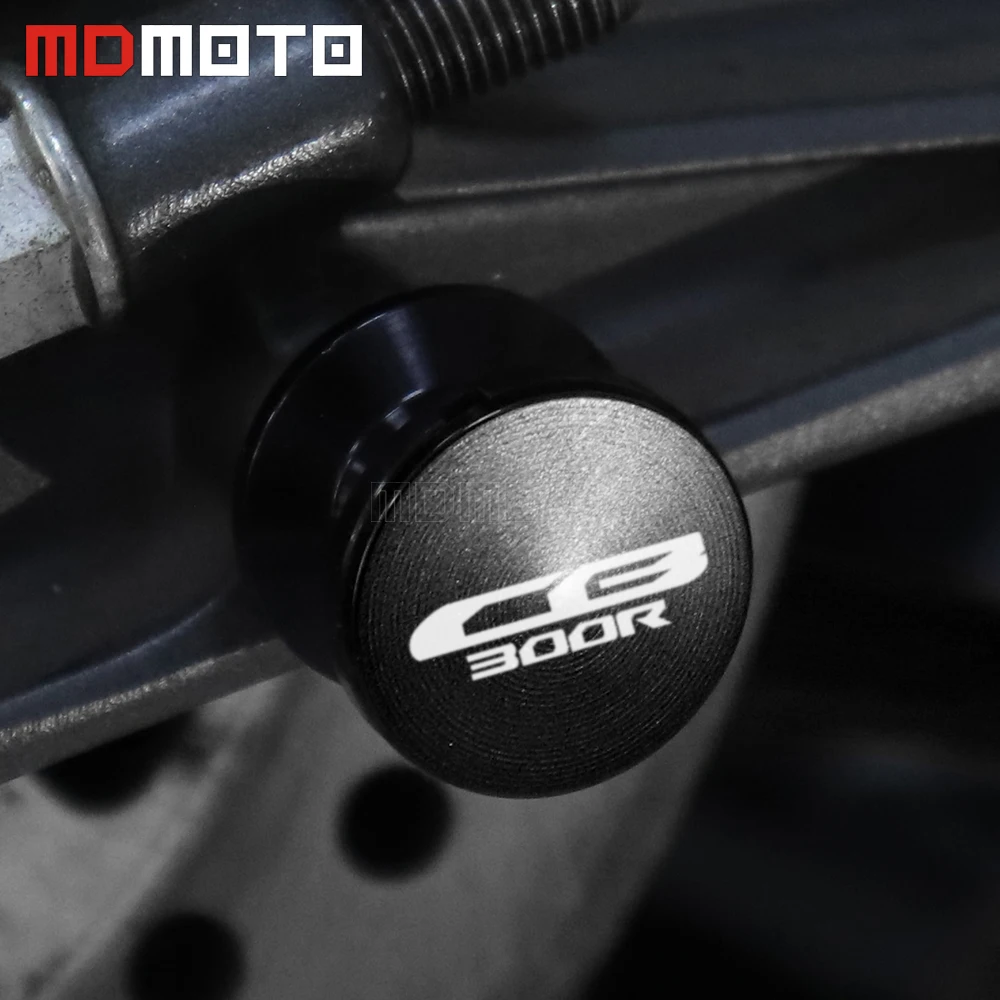 

MDMoto With Logo CB300R M8 Swingarm Sliders Spools Stand Bobbins For Honda CB300R cb 300r 2018 2019 2020 Motorcycle Accessories