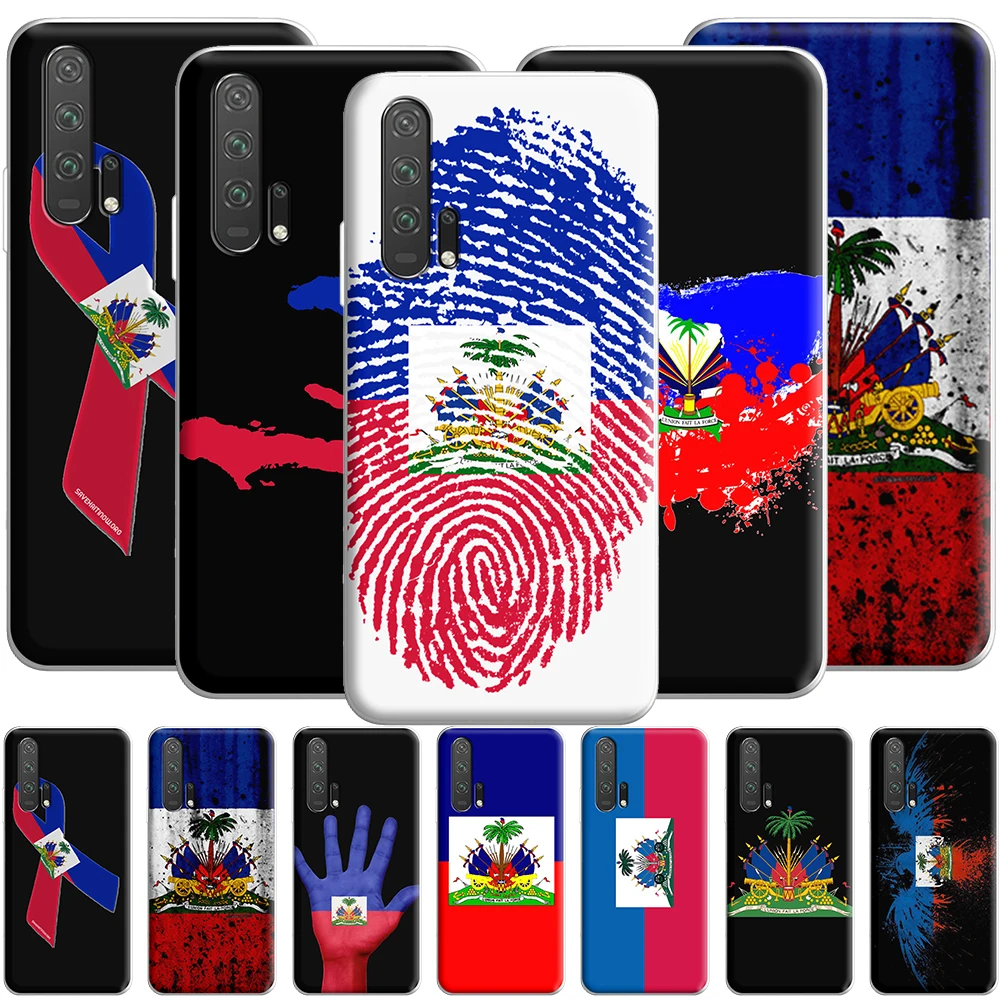 Силиконовый чехол с флагом Гаити для Huawei Honor 20 20S Note 10 9X 9 8A 8X 8C 8 7X 7A 7C 6A Lite Pro |