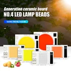 Светодиодный чип полного спектра для выращивания растений и цветов, 1 шт., COB, 220 В переменного тока, 50 Вт, 80 Вт, 100 Вт, Нм