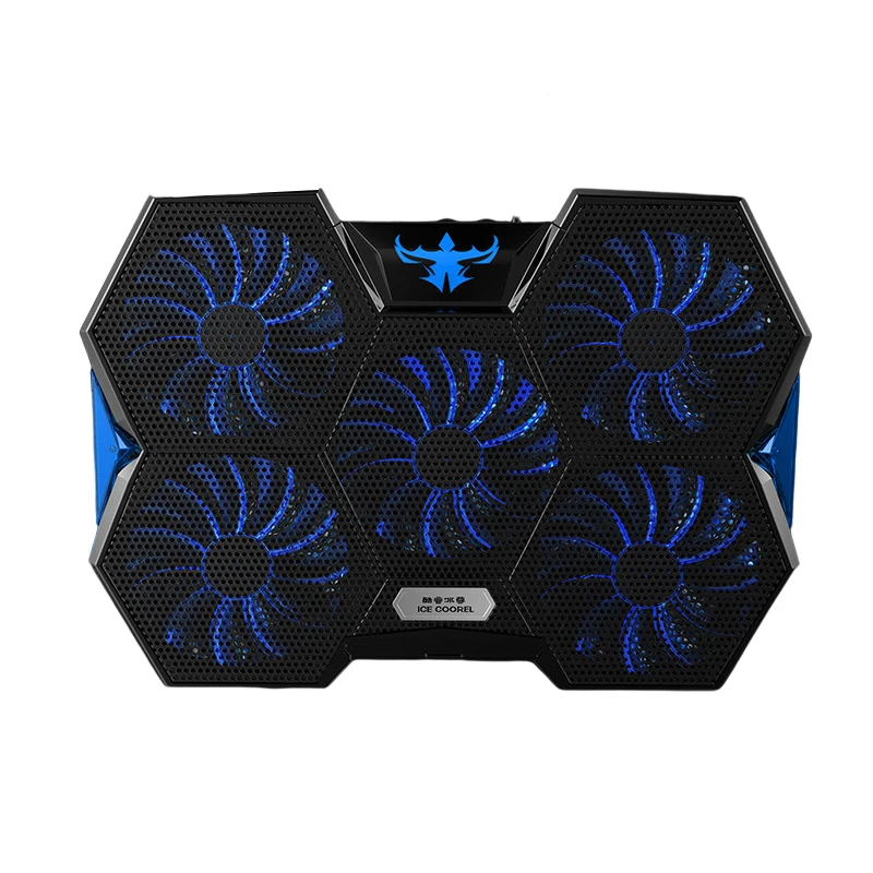 Кулер для ноутбуков 11-17 дюймов ноутбука Подставка Тетрадь охлаждающая подставка