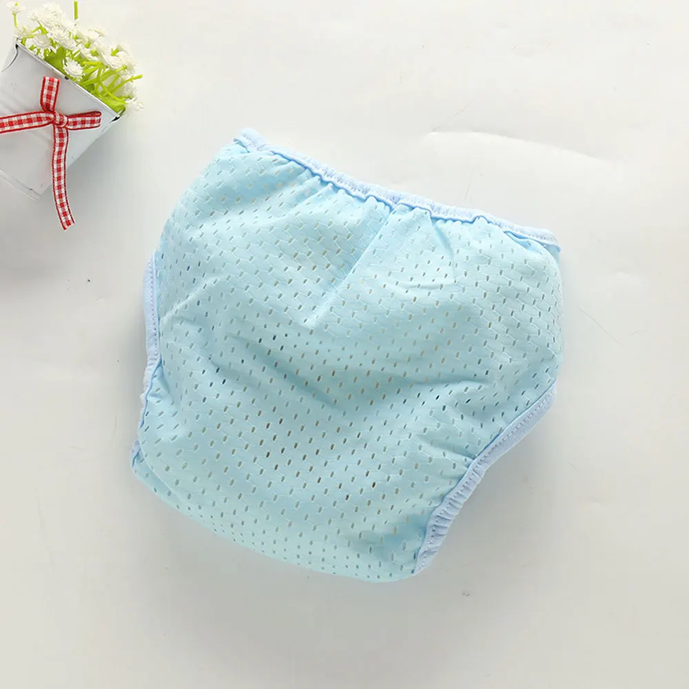 

Spring and summer new newborn breathable cloth diapers, baby comfortable mesh diaper pants, skin-friendly diaper pockets