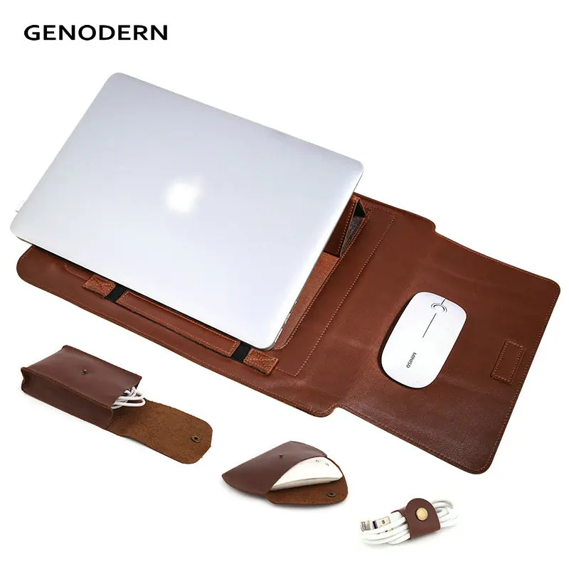 GENODERN Laptop Bag for Macbook Pro Portable Laptop Case 13.3