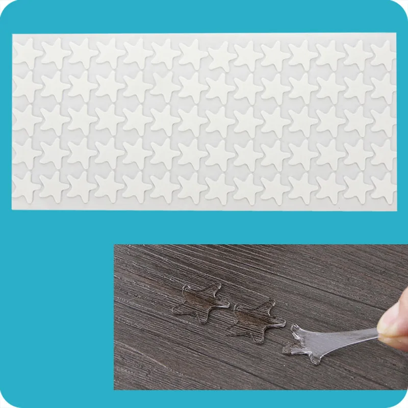 1 комплект = 70 шт круглый/звездный самоклеющийся настенный стикер акриловый