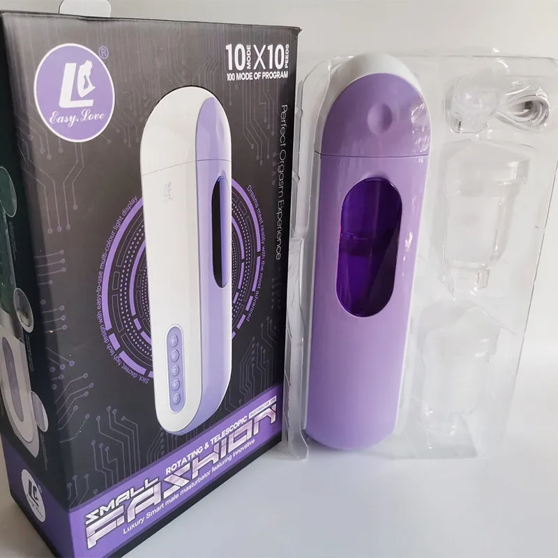 Новый телескопический Мужской мастурбатор EASY.LOVE L с автоматическим вращением