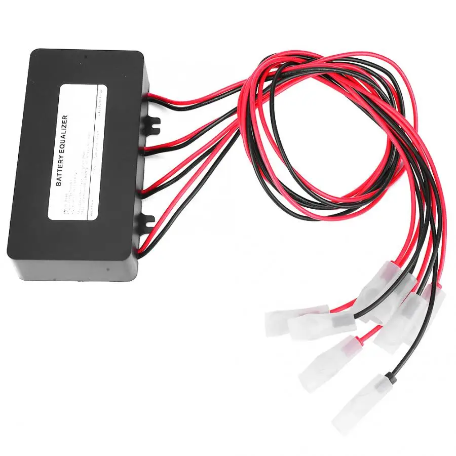 Эквалайзер батареи черный Солнечный Системы балансир с защита от обратной связи