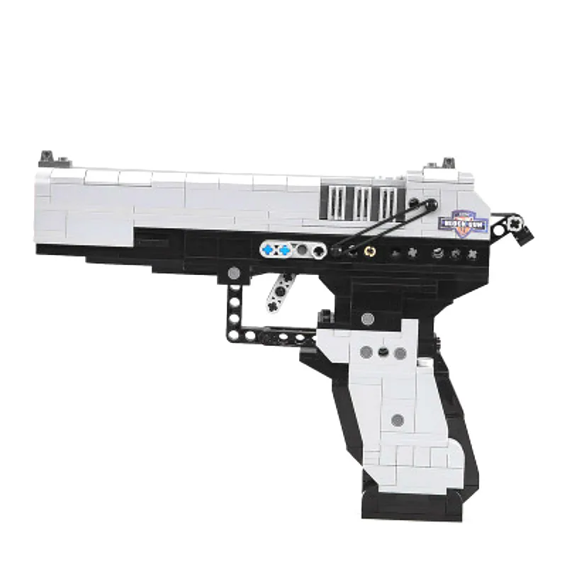 

CADA High-Tech Weapon M23 Submachine Model Building Blocks Set DIY Shooting Game Bricks Pistol GUN Blocks Toys for Children Boys